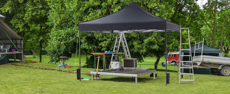 Tent 10x10 Pop Up Canopy Heavy Duty Canopy Tents for Parties Backyard Waterproof Portable Tent Pop Up Shade Canopy with Sand Bags