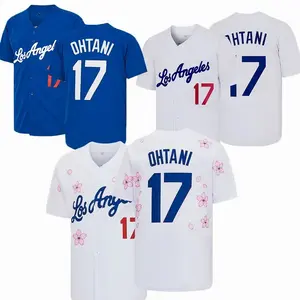 Men's 17 Baseball Jersey, Cherry Blossom and Non-Cherry Blossom Versions Training Match Baseball jersey