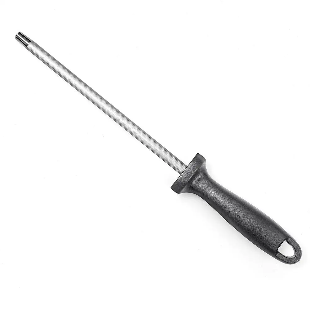 Magnetic Knife Sharpener, Manual Stainless Steel Knife Sharpener Rod, Professional Carbon Steel Knife Sharpening Stick, Kitchen Knife Sharpening Tool, Perfect for Chefs, Kitchenware