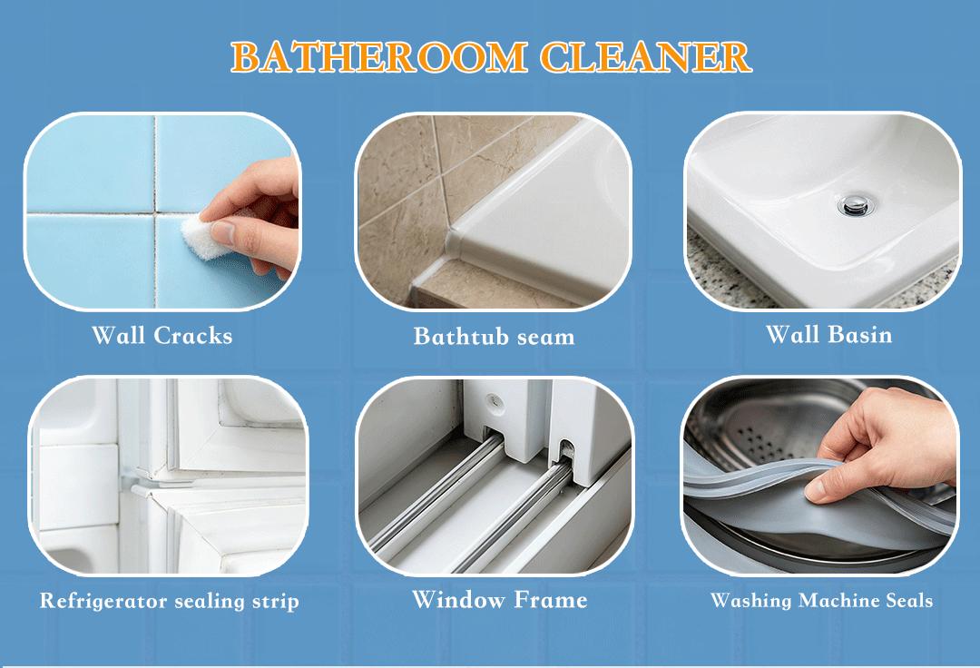 FREEDAZE Bathroom Cleaner Foam Spray (400ml) - Citric Acid Formula for Hard Water Stains, Toilet Grime & Soap Scum on Multi-Surfaces