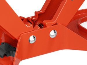 Nilight Electric Car Jack 3 Ton 6600LBS Floor Jack Kit Automatic 12V Electric Scissor Lift Jack Portable Repair Tool with Remote Control Double Jack Pads for Car Tire Change Replacement, Orange Red