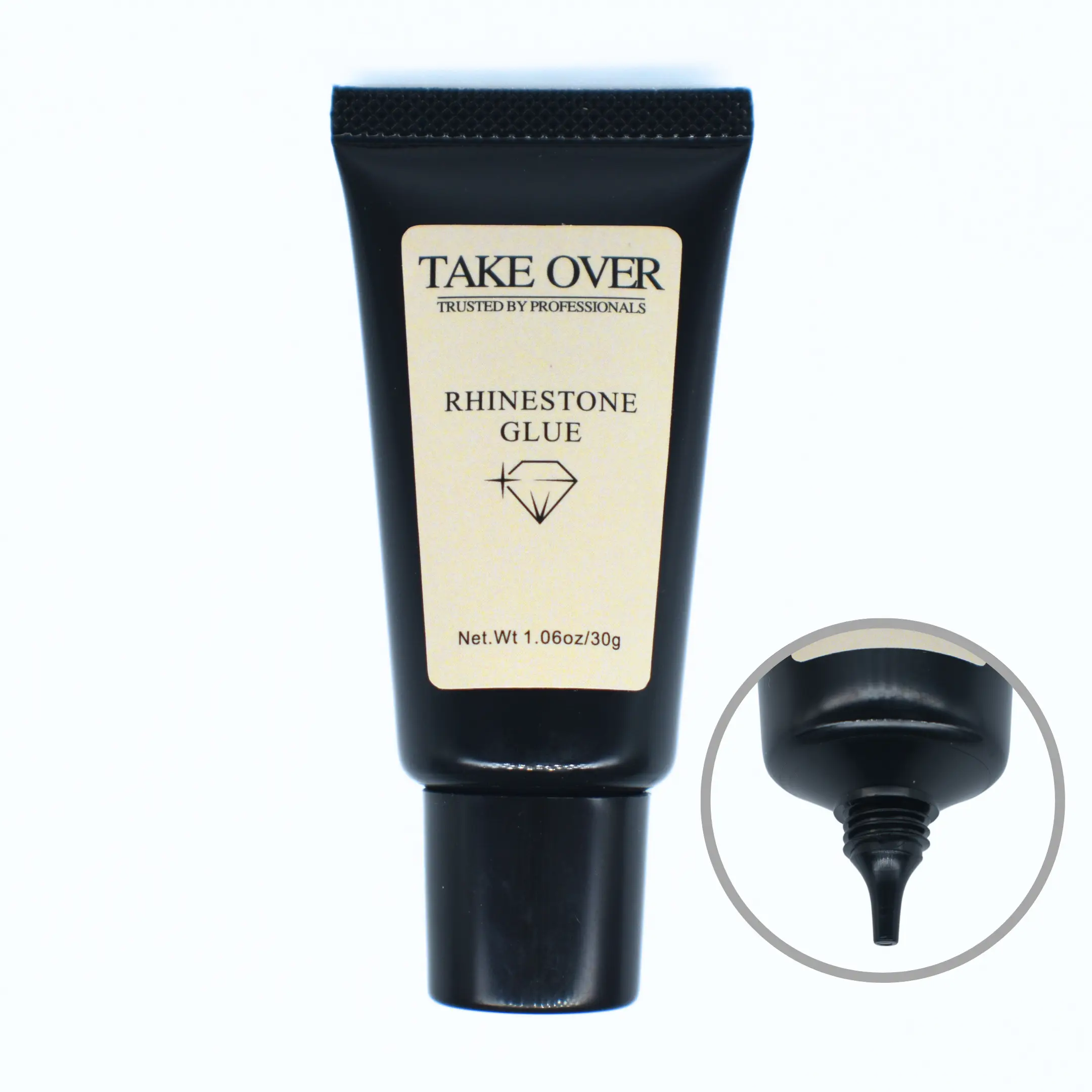 Nail Adhesive, Strong-Hold UV-Curing Quick-Drying Formula for Nail Art Decoration & Accessories, Chip Resistant, Resistant to Lifting