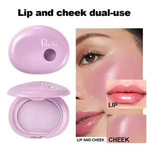 Color-changing blush cream (with mirror) - a cream blush that transforms into a velvety finish, a multi-purpose blush and lip tint, perfect for touch-ups while traveling or on the go.