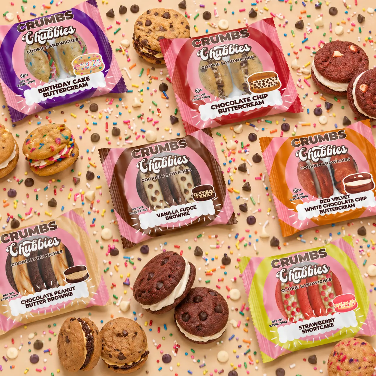 Chubbies Combo 12 Pack Box - 6 of each Flavor (TT)