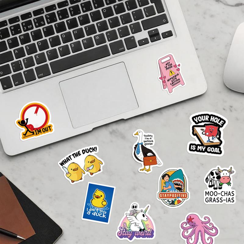 130pcs Funny Stickers for Adults, Prank Meme (Dirty) Hilarious Sticker Pack for Laptop, Hard Hat, Work, Water Bottles, Computers, Vinyl Waterproof Decals (130)