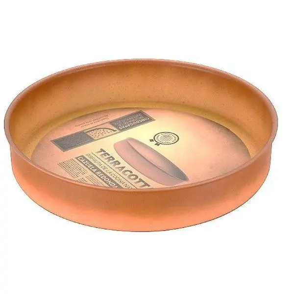 NEWARE Terracotta SMALL Baking Pan 11" Oven safe/ Bandeja CHICA molde para hornear de 11"