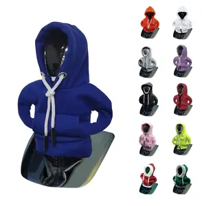 Car gear shift cover, hoodie-style car shift knob protective cover, universal car interior decoration accessories, gift for boyfriend, present, shift knob, car decoration