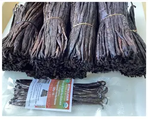 15 Organic Split Madagascar Vanilla Beans Grade B| 5"-7" For Extract by FITNCLEAN VANILLA| Bourbon NON-GMO Pods