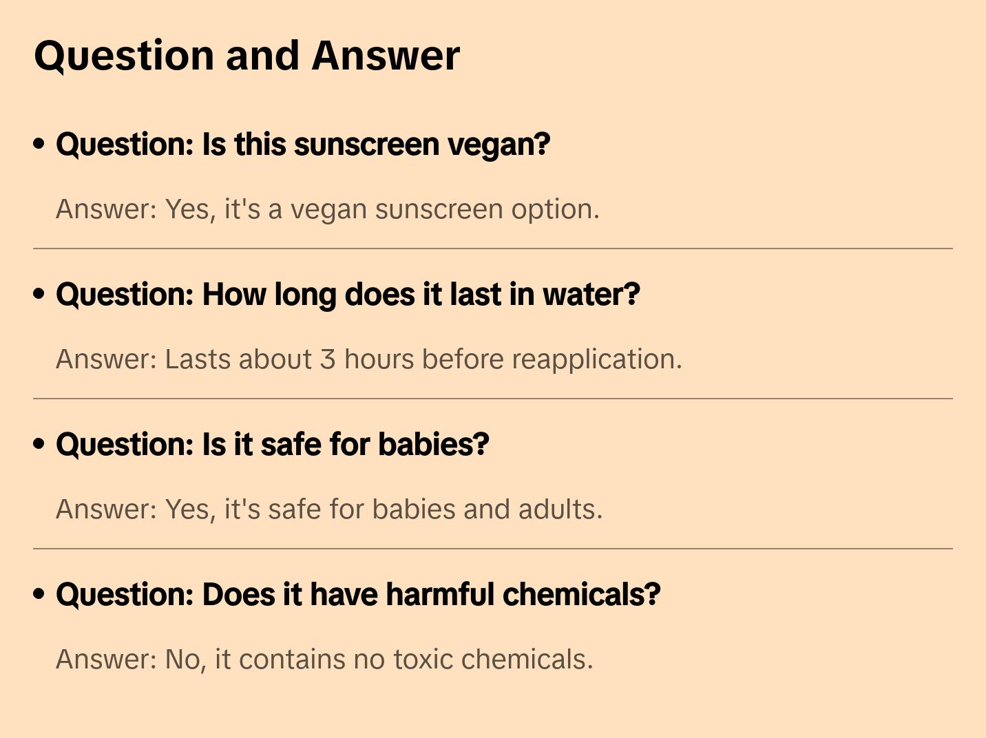 VEGAN Sunscreen / SPF 45 / Eco Friendly Sun Protection / Mineral Sunscreen / Non-toxic sunblock