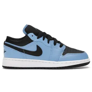 Air Jordan 1 Low University Blue Black (GS)