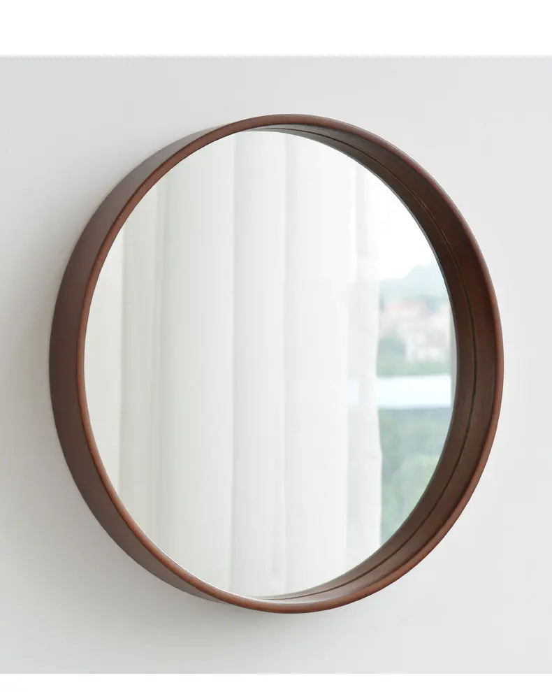 Rustic Wood Wall Mirror