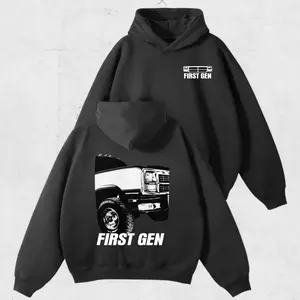First Gen Diesel Hoodie –Cummins diesel Clothing, Classic Truck Enthusiast Apparel, Diesel Fan Clothing, First Gen Cummins Graphic Hoodie, Casual Tops, diesel mechanic hoodies