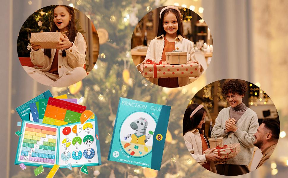 Magnetic Fraction Educational Puzzle Fraction Tiles and Circles, Equip Magnetic Score Disk Demonstrator, Math Manipulatives Enhance Early Primary School Mathematical Skills