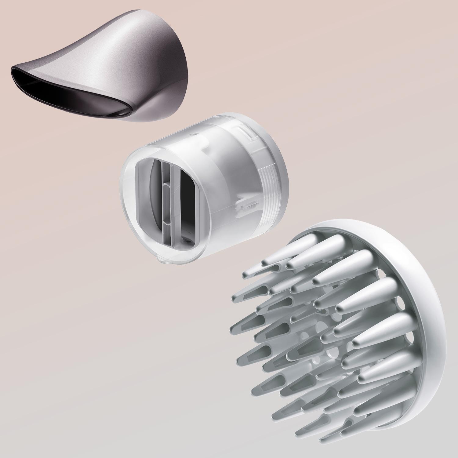 Panasonic nanoe Hair Dryer with Oscillating Quick-Dry Nozzle, Full-sized Diffuser and Concentrator Nozzle