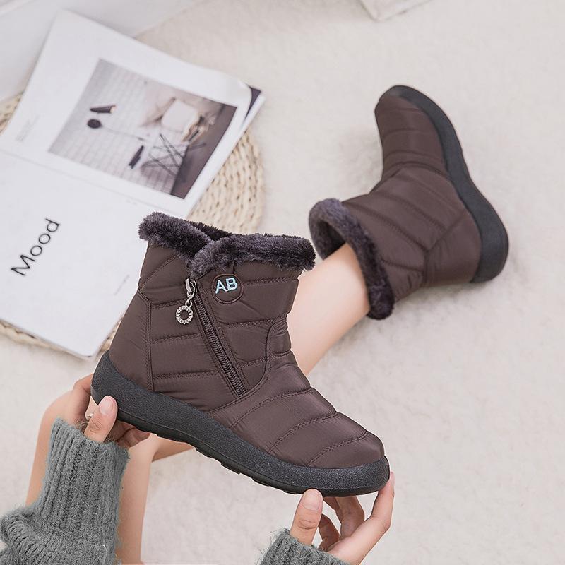Womens Winter Boots Waterproof High Top Warm Snow Boots