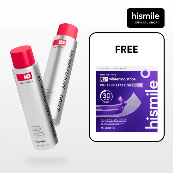 [NEW] [Hismile] Perfect Pair Set | FREE V34 Whitening Strips, includes 3 products for the perfect whitening pairing