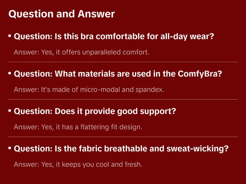 Incognito Mode ComfyBra for Women – Sleek Simplicity, Top-Tier Comfort & Everyday Versatility Womenswear