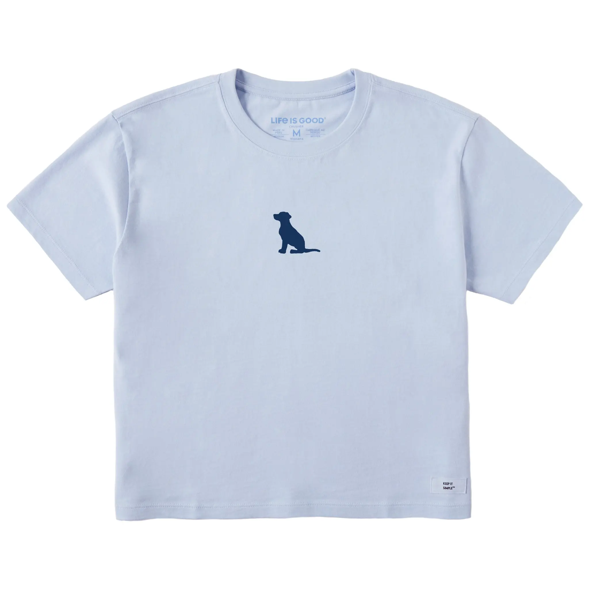 Women's Bert's Dog Short Sleeve Crusher Boxy Tee