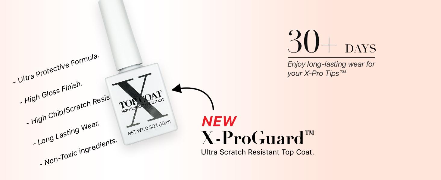 SXC Cosmetics X-Pro Tips - 150/160 Nail Tips ONLY, French Tip Press On Nails, 15/16 Sizes Ultra Fit, Nail Art DIY Press On Nails