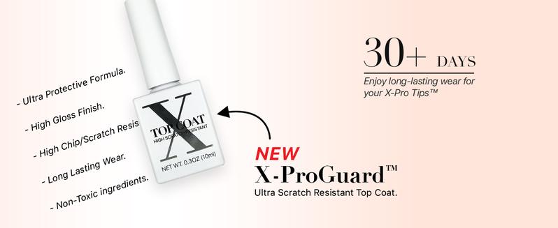 SXC Cosmetics X-Pro Tips - 150/160 Nail Tips ONLY, French Tip Press On Nails, 15/16 Sizes Ultra Fit, Nail Art DIY Press On Nails