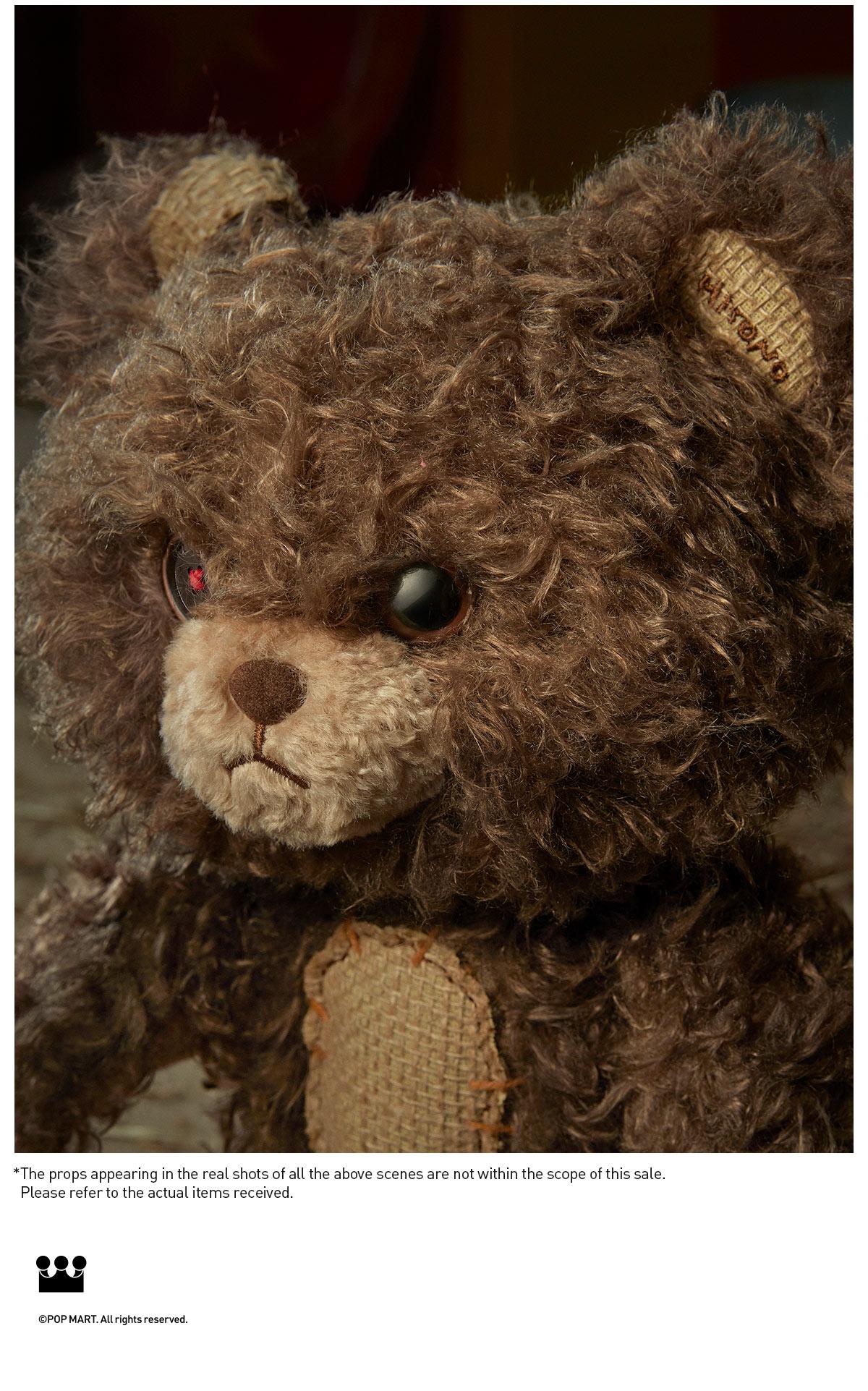 POP MART Hirono Bear Vinyl Plush Doll