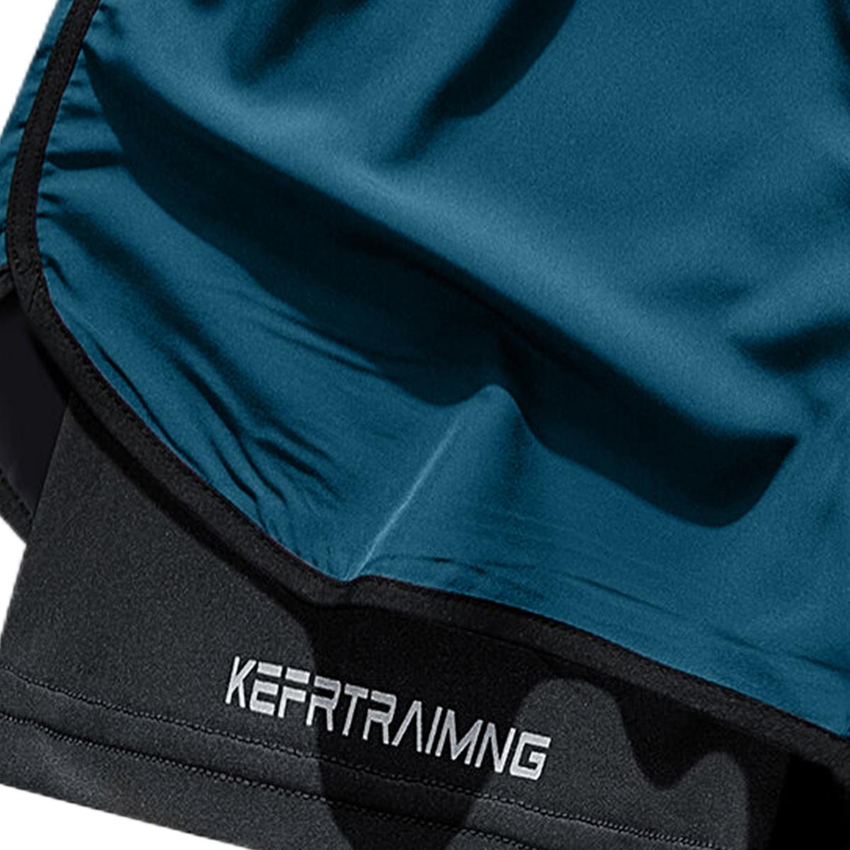 Men's Casual Loose Fit Quick-Dry Athletic Shorts Set of 5, Elastic Waistband and Drawstring Gym Training Shorts, Lightweight Men's Running Shorts, Quick-Dry Stretch Fitness Workout Drawstring Shorts, Breathable Compression Squat Training Shorts, Summer Gy