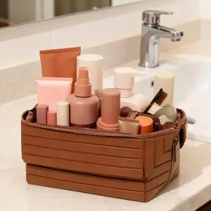 Waterproof Travel Toiletry Bag 2026 New FoldableCosmetic Case Large Capacity Organizer withCompartments for Toiletries Skincare Products