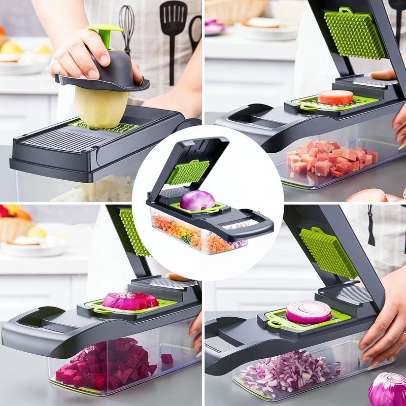 UFORU Multi-purpose vegetable chopper, ideal for vegetables, fruits, and cheese. A portable kitchen gadget that effortlessly handles chopping and meal prep. UFORU Multi-purpose vegetable chopper, ideal for vegetables, fruits, and cheese. A portable kitchen gadget that effortlessly handles chopping and meal prep.