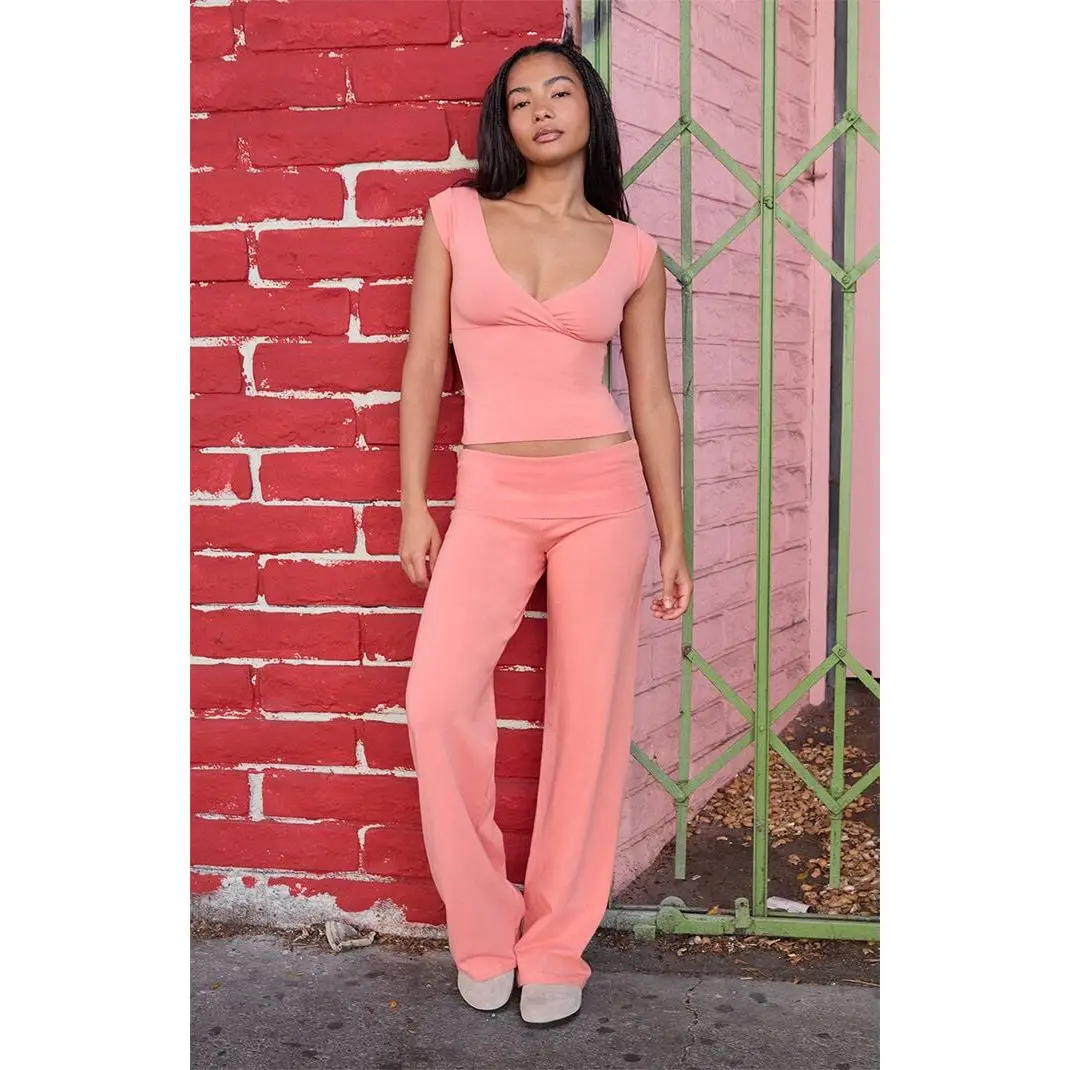 John Galt Women's Coral Priscilla Flare Pants
