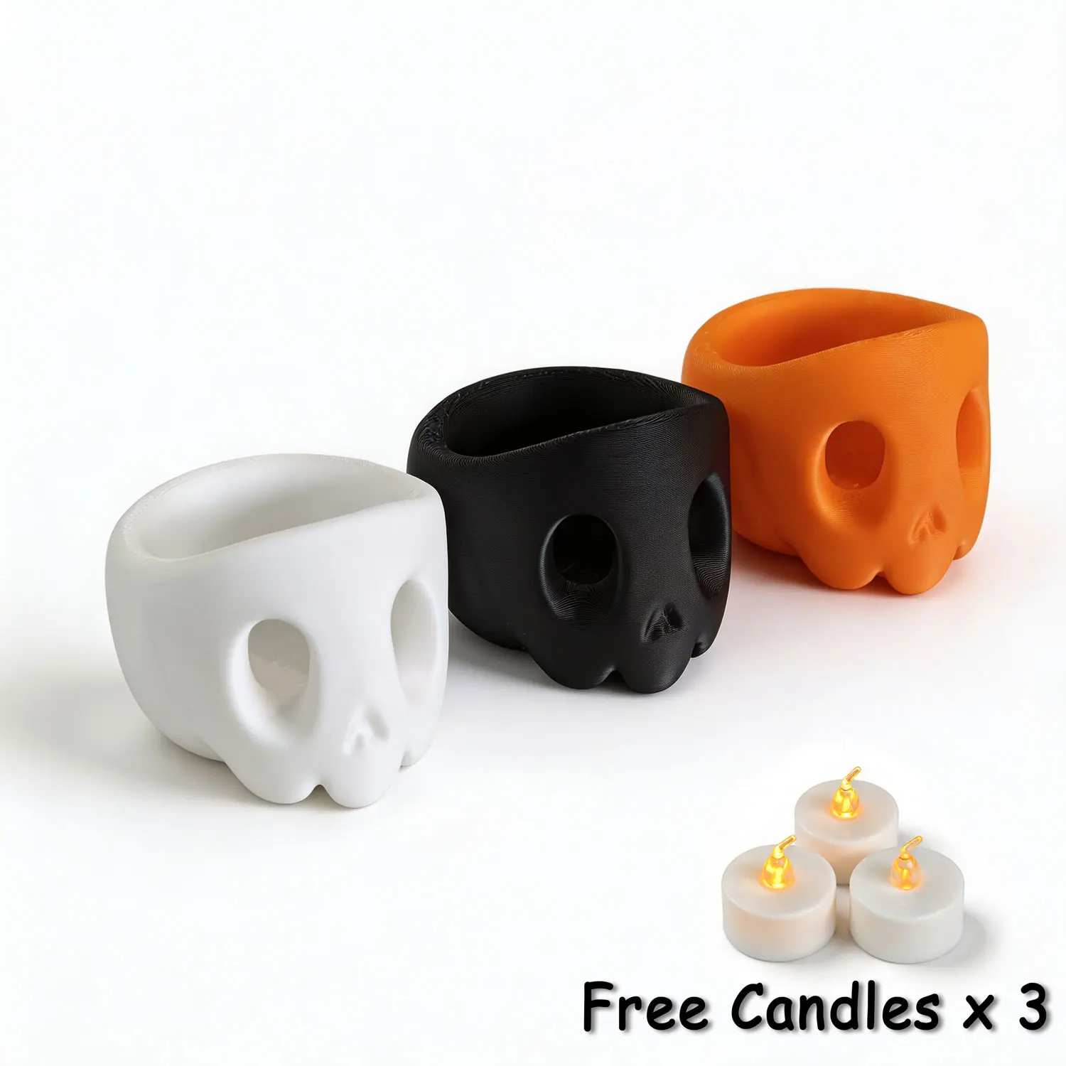 White/Black/Orange