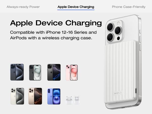 【Exclusive TikTok Gift】ECOFLOW RAPID Mag Power Bank (5k&10mAh, Magnetic Charging), Wireless Portable Charger, 20W Charging /USB-C, 20W Recharging, Compatible for iPhone 17/16/15/14/13/12 Series, AirPods /Wireless Charging Case Rechargeable Battery Pack 【Exclusive TikTok Gift】ECOFLOW RAPID Mag Power Bank (5k&10mAh, Magnetic Charging), Wireless Portable Charger, 20W Charging /USB-C, 20W Recharging, Compatible for iPhone 17/16/15/14/13/12 Series, AirPods /Wireless Charging Case Rechargeable Battery Pack