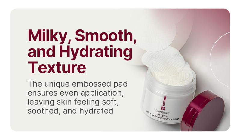 [Centellian24] Madeca - Ampoule Pad Duo | Madeca Cream Time Reverse + Madeca Mela Capture Ampoule Pad Duo | Brighten + Even Complexion | Melanin-Reducing | MadeWhiteMax Infused | Targetting Dark Spots | Korean Skincare| 60pcs Natural Self Tanner