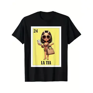 Funny Mexican Designs For Familyfunny Mexican Design For Aunt Fresa Version La Tia Tshirt