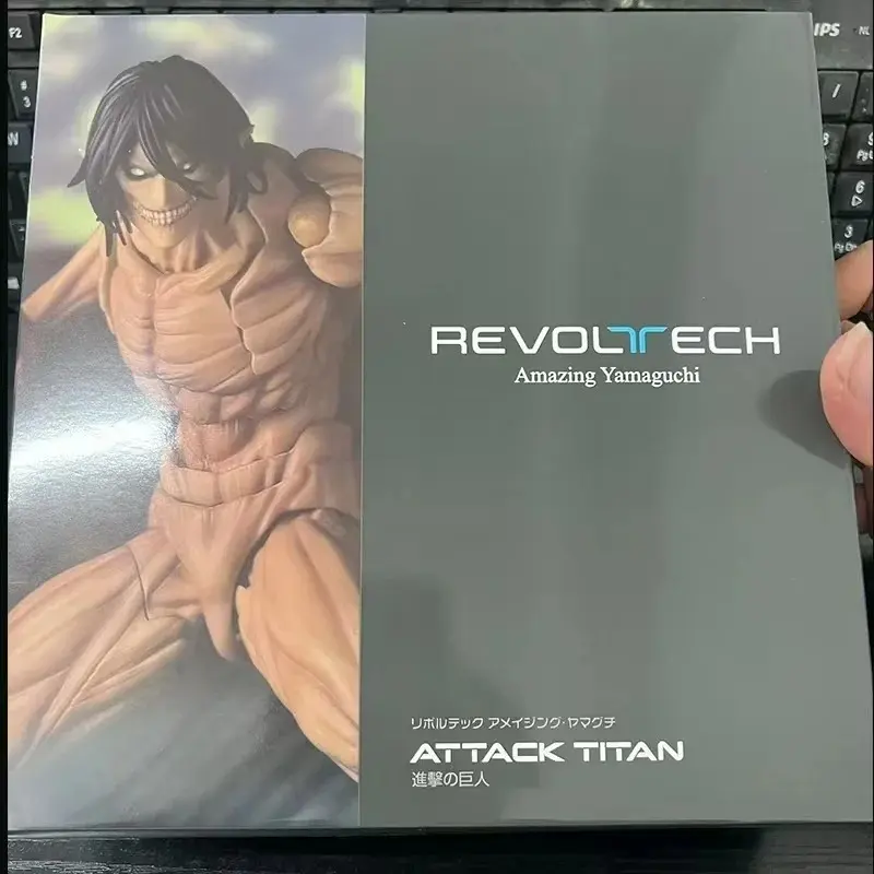 Ko Attack On Titan Eren Jaeger Action Figure Kaiyodo Revoltech Amazing Yamaguchi Series Pvc Figurine Model Collection Toy Gift