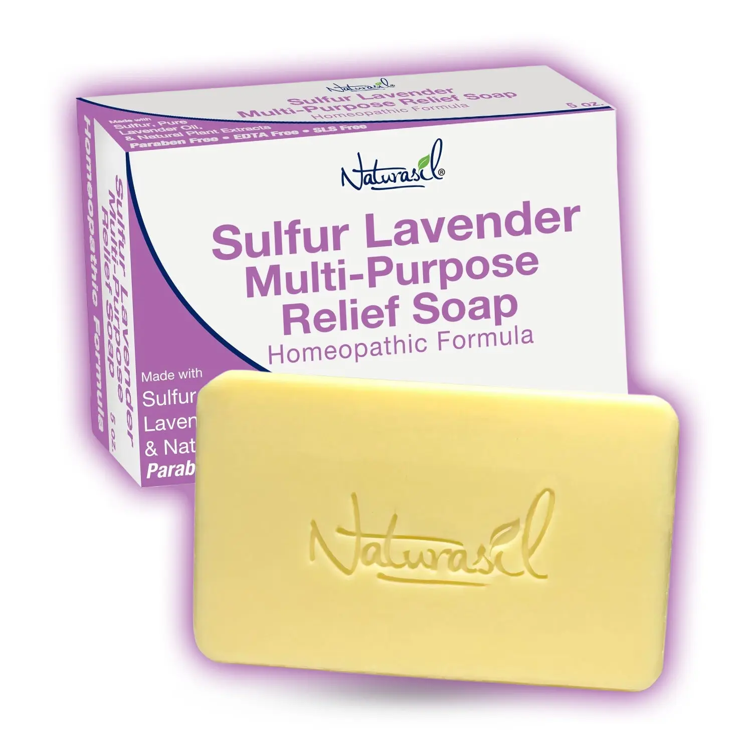 Premium Sulfur Lavender Soap | Sulfur Advanced Cleansing Bar 5oz