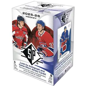 2025-26 Upper Deck SP Hockey Blaster Box (8 Packs)