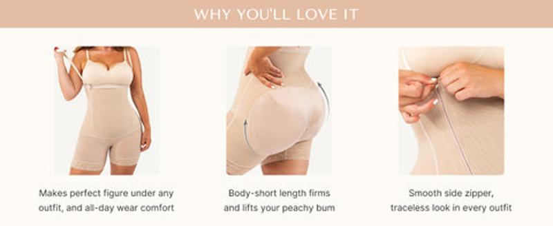 Shapellx  AirSlim Postpartum MaxAb Support With Side Zipper Tummy Control Shapewear Womenswear