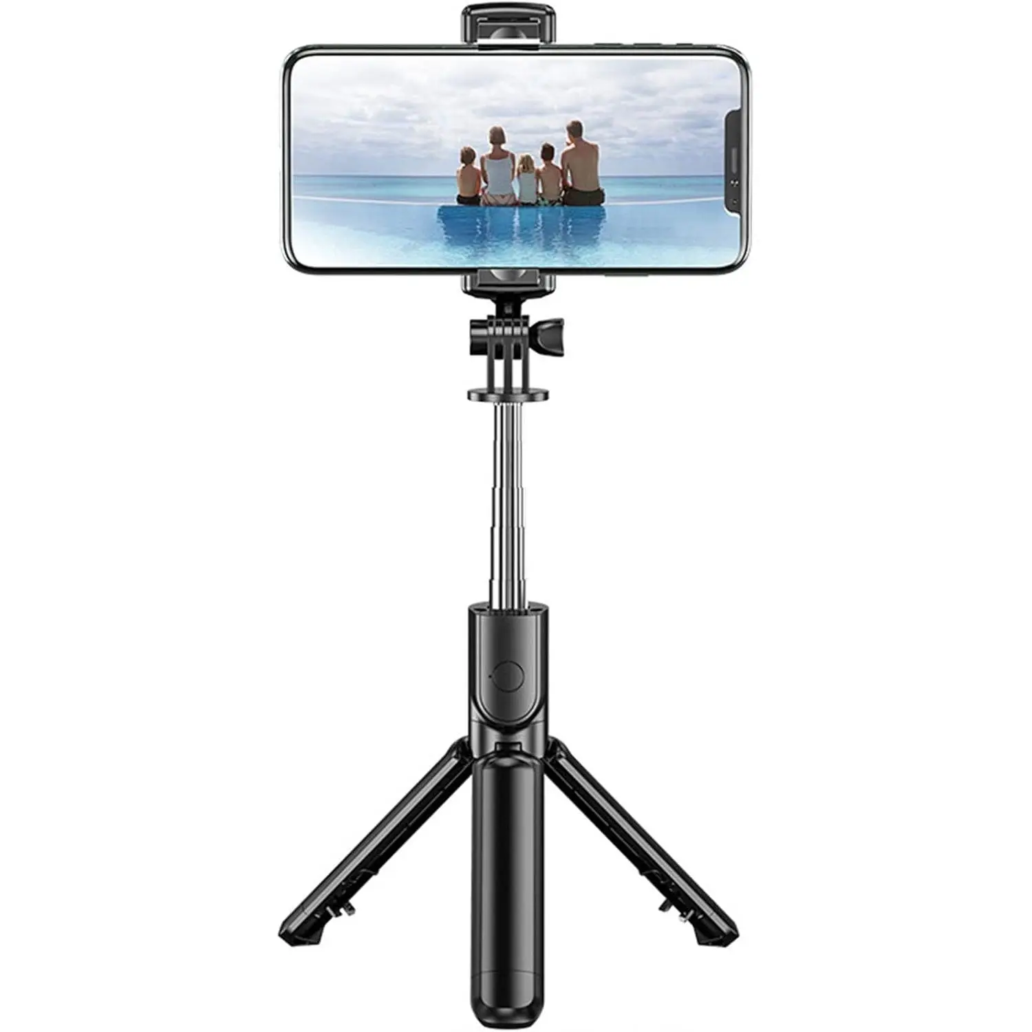 Height Adjustable Desktop Phone Stand, Suitable for Photography, Live Triangle Stand