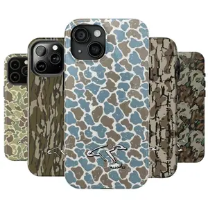 Vintage Waterfowl Southern Style Duck Camo Phone Cases, Redneck Camouflage For Phone Cases Phone Cover Hard Case Tough 2-piece Phone Case for iPhone13