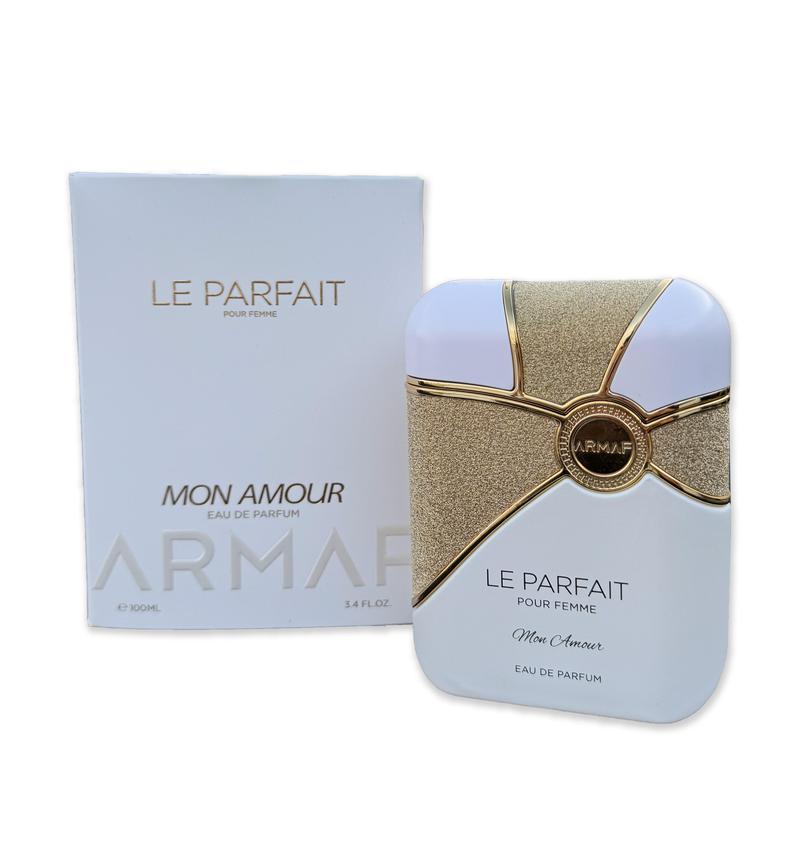 Armaf Le Parfait Mon Amour Pour Femme Eau de Parfum Spray for Women 3.4 Oz