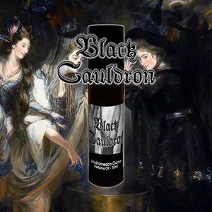 Black Cauldron - Smokey, Dried Herbs, Oakmoss - Rollerball Perfume Oil