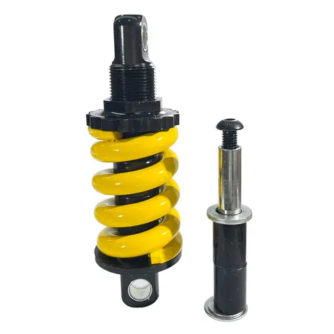 EOEOTWO-GT06 Electric Scooter Rear Shock Absorber - Spring-Based Exact Fit for GT06 Model, High-Strength Metal, Anti-Shake, Wear-Resistant, Pressure-Resistant, Anti-Corrosion Coat, Easy Installation, Stable Riding, Gravel Bump Buffer, Long-Life
