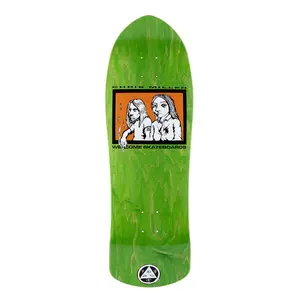 Welcome Skateboard Deck Miller Couple on Crossbone Assorted 10" x 30"