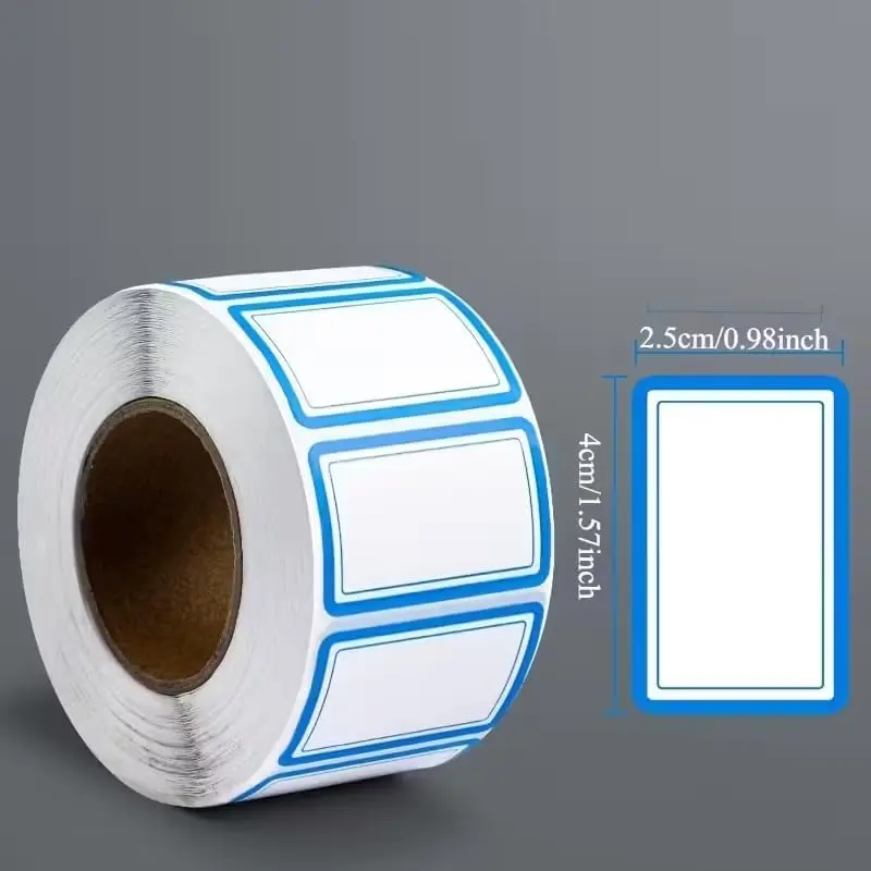 Freezer Labels - Residue-Free Peeling And Sticking, And Oil-Resistant - for Fridge, Freezer, Pantry, Kitchen Organization - for Food Containers, Bottles, Meal Prep, Labeling, Pantry Labels (blue)