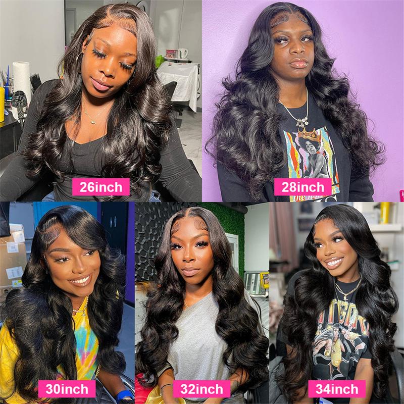 Bling Hair Body Wave Lace Wigs For Women Real Human Hair Wigs Hd Transparent 13x4 Lace Frontal Wig 34 36 Inch 13x6 Lace Frontal Wig Pre Plucked 180 Density #TikTokShopHolidayHaul Bling Hair Body Wave Lace Wigs For Women Real Human Hair Wigs Hd Transparent 13x4 Lace Frontal Wig 34 36 Inch 13x6 Lace Frontal Wig Pre Plucked 180 Density #TikTokShopHolidayHaul
