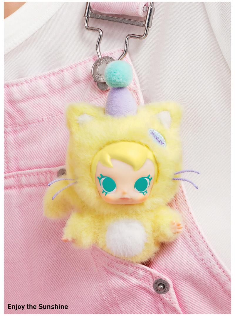 [Spanish]-Baby Molly Pocket Friends Series – Peluche de Vinilo Colgante en Caja Sorpresa