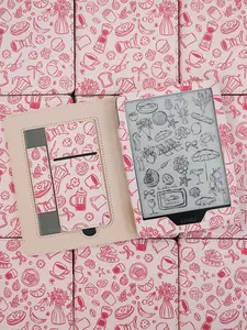 Pink Café Kindle Case