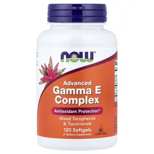 NOW Foods Gamma E Complex, Advanced, 120 Softgels