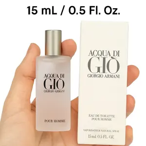 Giorgio Armani Acqua Di Gio for Men Eau de Toilette Spray, 0.5 Ounce Giorgio Armani Acqua Di Gio for Men Eau de Toilette Spray, 0.5 Ounce