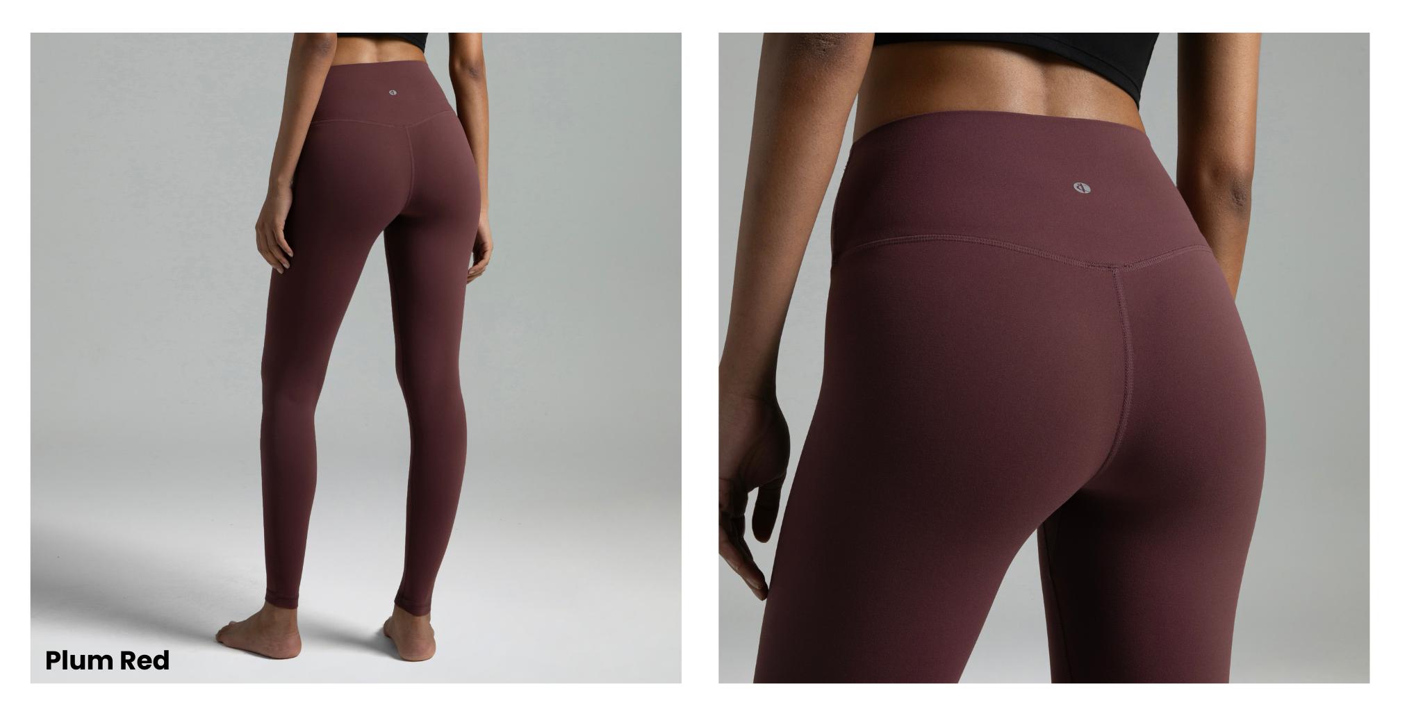 Colorfulkoala Women's Dreamlux High-Waisted Workout Leggings w/ Hidden Pocket Buttery Soft Stretchy Yoga Pants 25"/28" Inseam Butt Lift Skinny Fit Moisture-Wicking Breathable Sports Bottoms